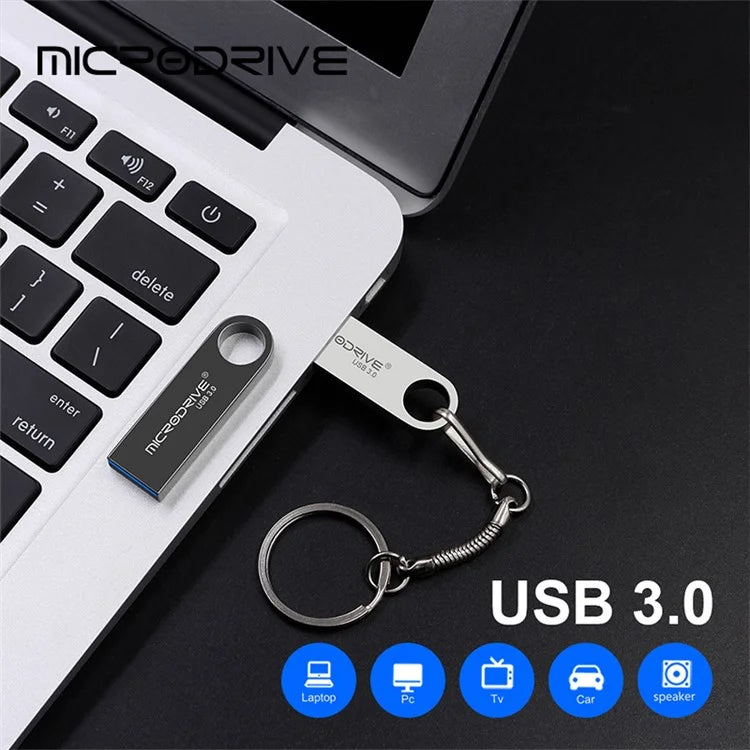 MICRODRIVE E9 64GB Metal U-disk USB 3.0 Memory Stick Computer Flash Drive