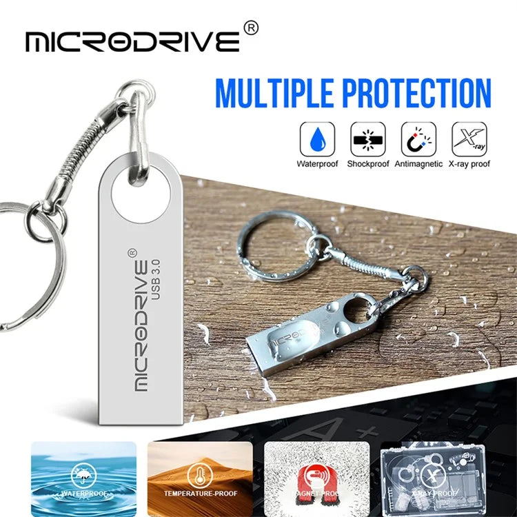 MICRODRIVE E9 32GB Metal U-disk High Speed USB 3.0 Memory Stick for Computer