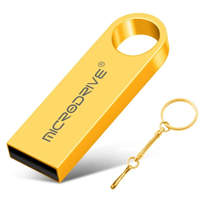 MICRODRIVE E9 32GB U-disk Metal USB 2.0 Flash Drive for Computer Laptop