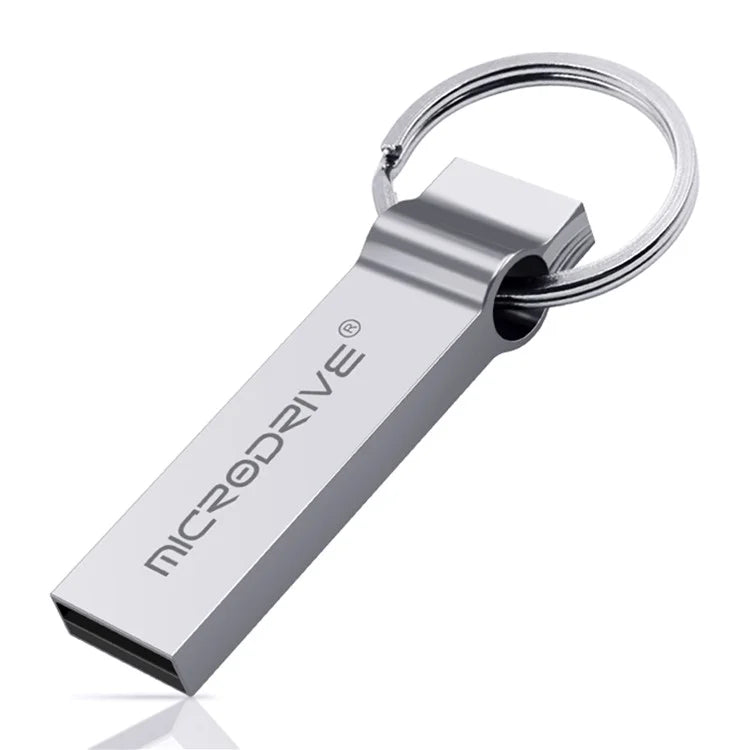 MICRODRIVE 8GB Metal Memory Stick Waterproof USB 2.0 Flash Drive