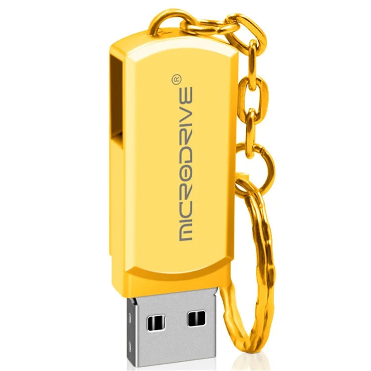MICRODRIVE 128GB Key Ring Design USB 2.0 Flash Drive Computer Thumb Drive USB Stick