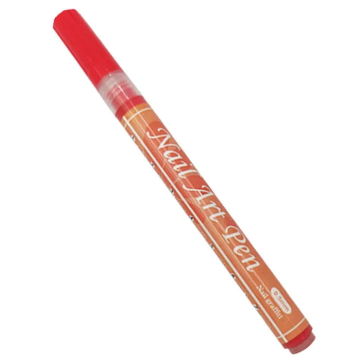 FLYSEA NA-5 Nail Art Pens 0.5mm Fine Tip Quick Drying Graffiti Dotting Acrylic Marker Pens