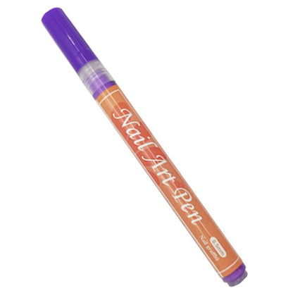 FLYSEA NA-5 Nail Art Pens 0.5mm Fine Tip Quick Drying Graffiti Dotting Acrylic Marker Pens