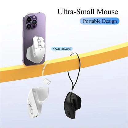 HXSJ T16 Wireless Bluetooth Mouse 2 Modes (Bluetooth + 2.4Ghz) 4800 DPI Silent Computer Mouse