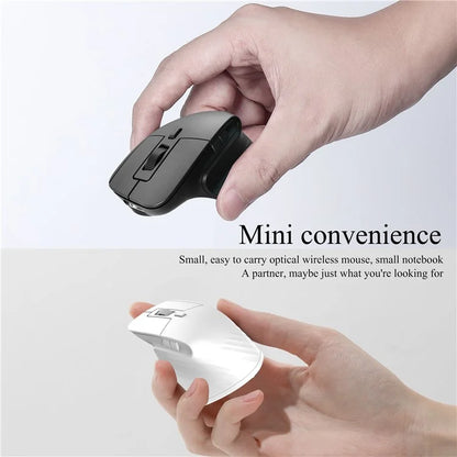 HXSJ T16 Wireless Bluetooth Mouse 2 Modes (Bluetooth + 2.4Ghz) 4800 DPI Silent Computer Mouse