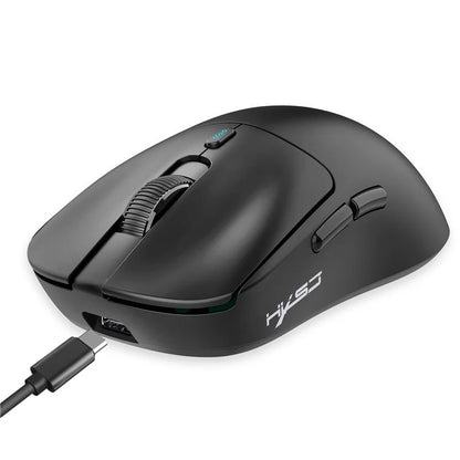 HXSJ T68 3-Mode Lightweight Gaming Mouse PAW-3311 6-Key Programmable TTC 12000DPI Wireless Mouse