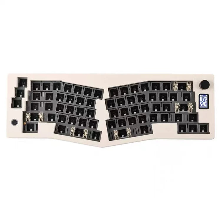 ABM066 2.4G Wireless+USB Wired+Bluetooth Mechanical Gasket-mount Keyboard Kit