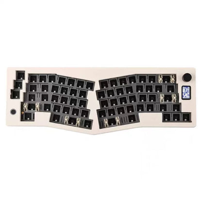 ABM066 2.4G Wireless+USB Wired+Bluetooth Mechanical Gasket-mount Keyboard Kit