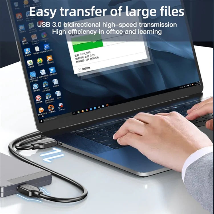 MINDPURE US101 0.5m High Speed Bi-Directional Data Transfer USB 3.0 Male to Male Extension Cable