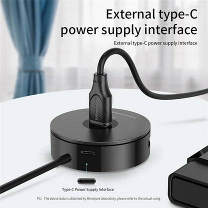 MINDPURE US018 1m USB to 4 X USB2.0 Docking Station Laptop Computer USB Hub Adapter