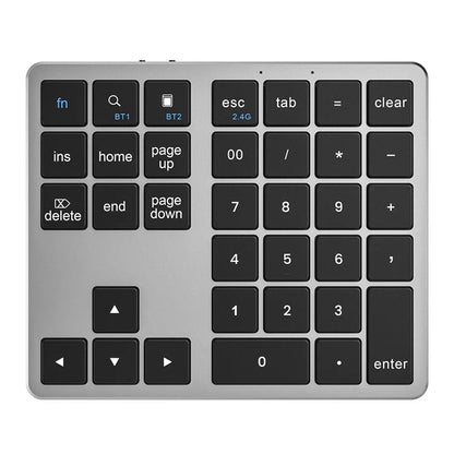 K-35 Bluetooth Keypad Slim 35-Keys Computer Laptop Keyboard Tablet Accessories