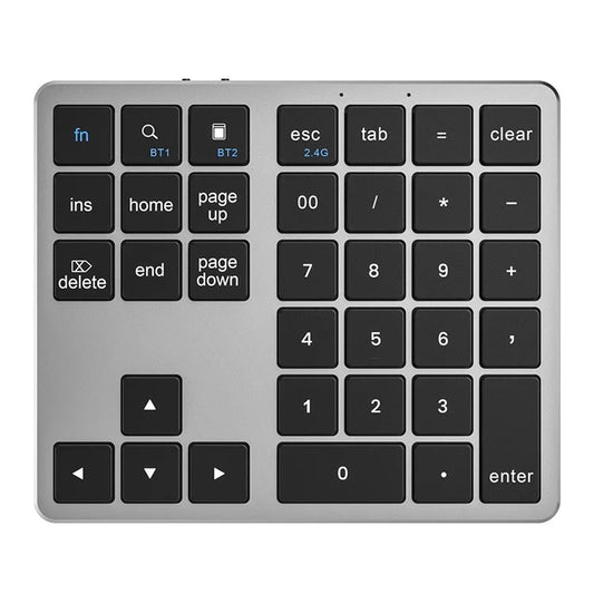 K-35 Bluetooth Keypad Slim 35-Keys Computer Laptop Keyboard Tablet Accessories