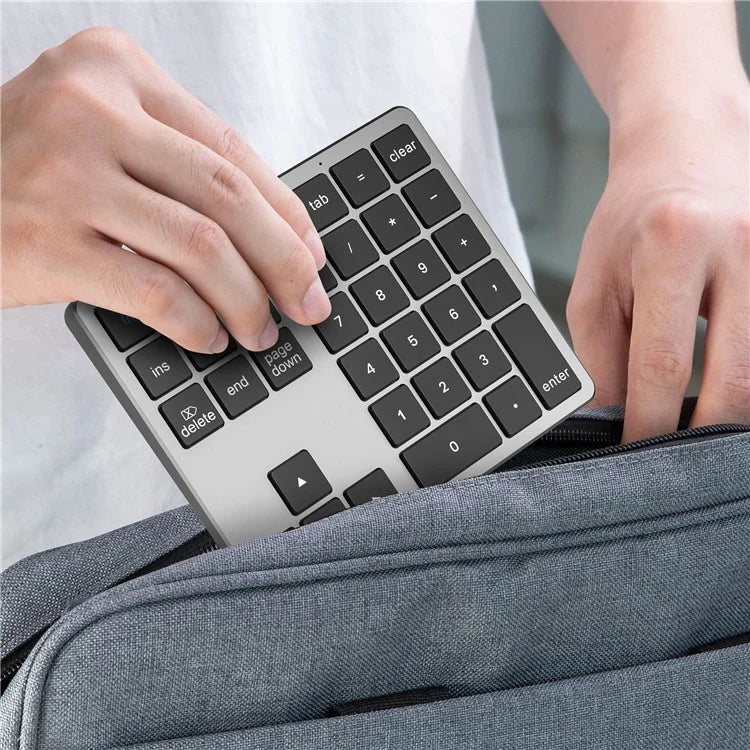 K-35 Bluetooth Keypad Slim 35-Keys Computer Laptop Keyboard Tablet Accessories