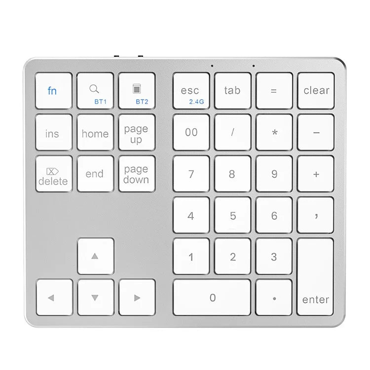 K-35 Bluetooth Keypad Slim 35-Keys Computer Laptop Keyboard Tablet Accessories