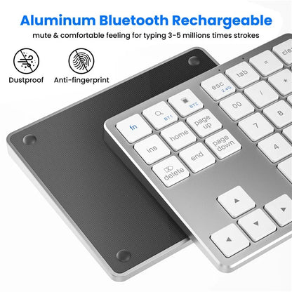 K-35 Bluetooth Keypad Slim 35-Keys Computer Laptop Keyboard Tablet Accessories