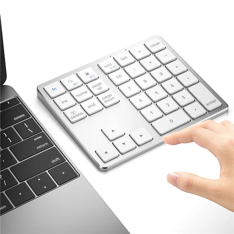 K-35 Bluetooth Keypad Slim 35-Keys Computer Laptop Keyboard Tablet Accessories