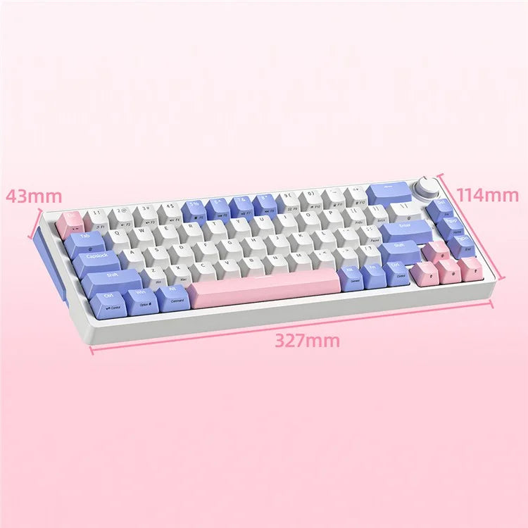 ZA68 Computer Laptop Gaming Keyboard Wired RGB Light 68-Key Mechanical Keyboard