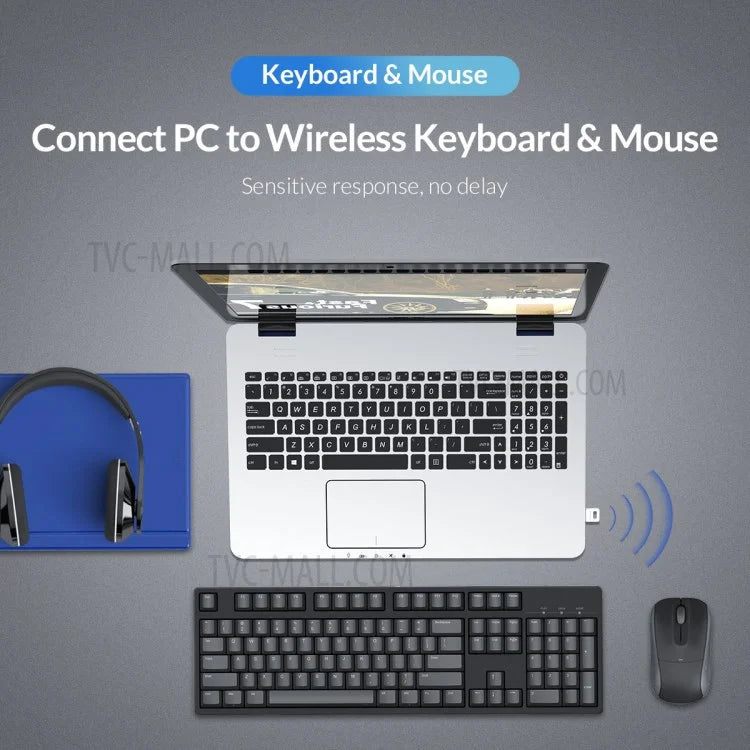 ORICO BTA-508 USB Bluetooth 5.0 Adapter Mini Wireless Dongle for PC Laptop