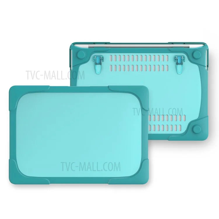 Two-piece Plastic + TPU Protective Laptop Case for MacBook Pro 13 inch with / without Touch Bar (2020-2016) A1706 A1989 A2159 A1708