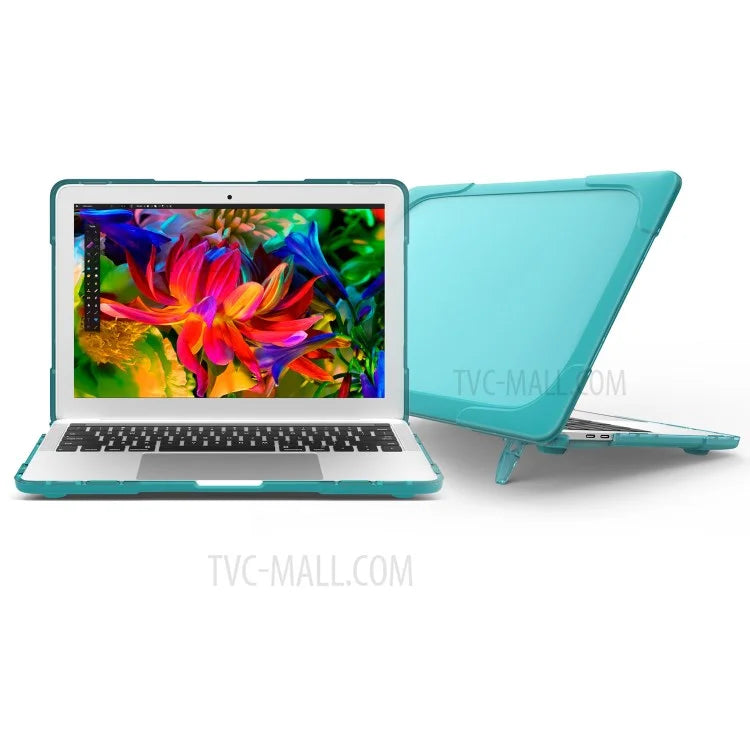 Two-piece Plastic + TPU Protective Laptop Case for MacBook Pro 13 inch with / without Touch Bar (2020-2016) A1706 A1989 A2159 A1708