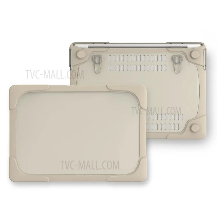 Two-piece Plastic + TPU Protective Laptop Case for MacBook Pro 13 inch with / without Touch Bar (2020-2016) A1706 A1989 A2159 A1708