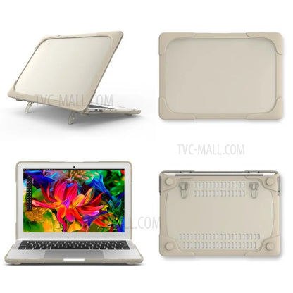 Two-piece Plastic + TPU Protective Laptop Case for MacBook Pro 13 inch with / without Touch Bar (2020-2016) A1706 A1989 A2159 A1708