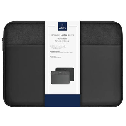 WIWU 16-inch Minimalist Laptop Bag Waterproof Polyester Notebook Protective Sleeve