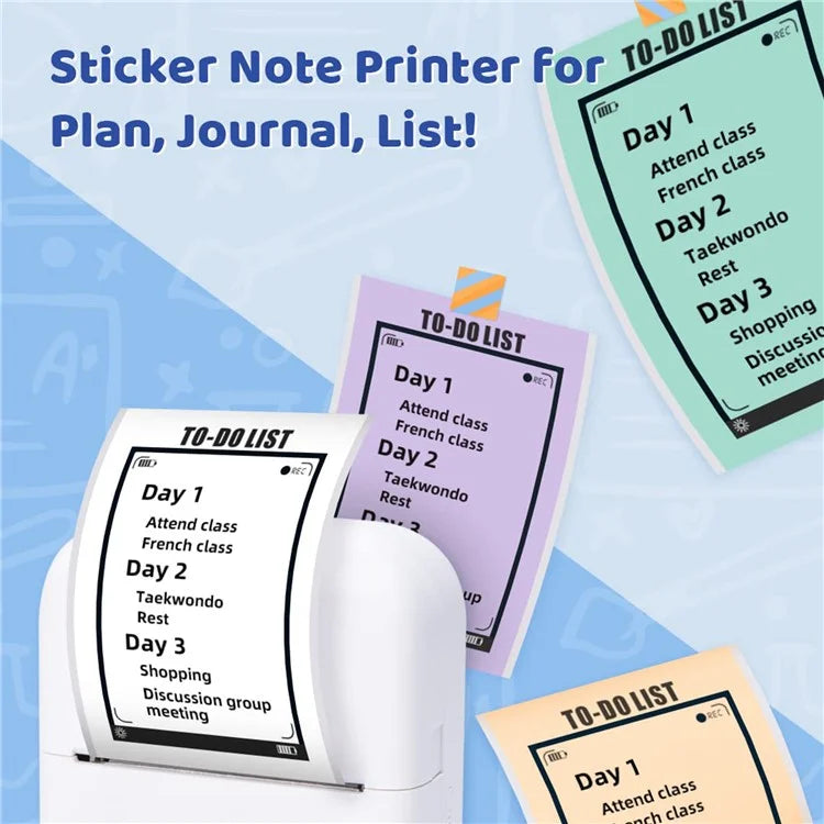 PHOMEMO M02X Pocket Bluetooth Printer Wireless Thermal Label Printer