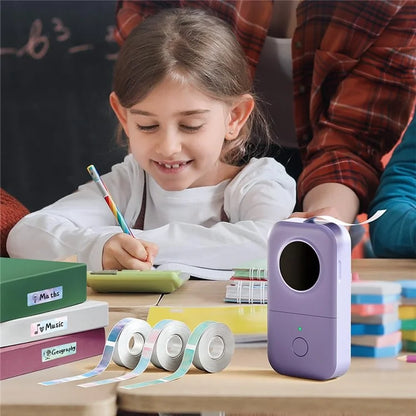 PHOMEMO D30 Portable Inkless Wireless Label Maker Mini Thermal Label Printer for Home School Office