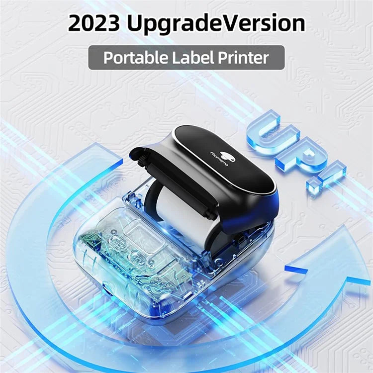 PHOMEMO M110 Mini Bluetooth Inkless Thermal Printer Wireless Clothes Barcode Label Price Tag Printer