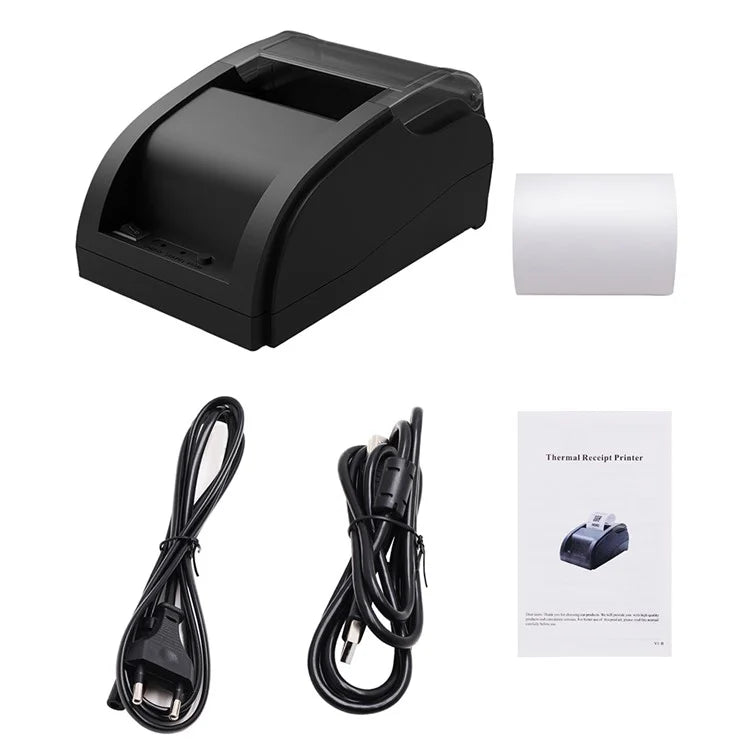 58A Bluetooth Thermal Receipt Label Printer Restaurant Kitchen Printing Tool