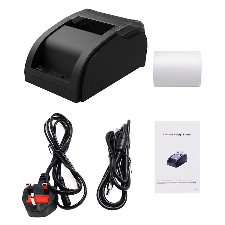58A Bluetooth Thermal Receipt Label Printer Restaurant Kitchen Printing Tool