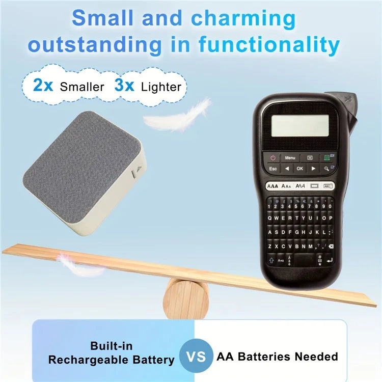MARKLIFE P15 PLUS Mini Wireless Thermal Printer Bluetooth Inkless Label Machine