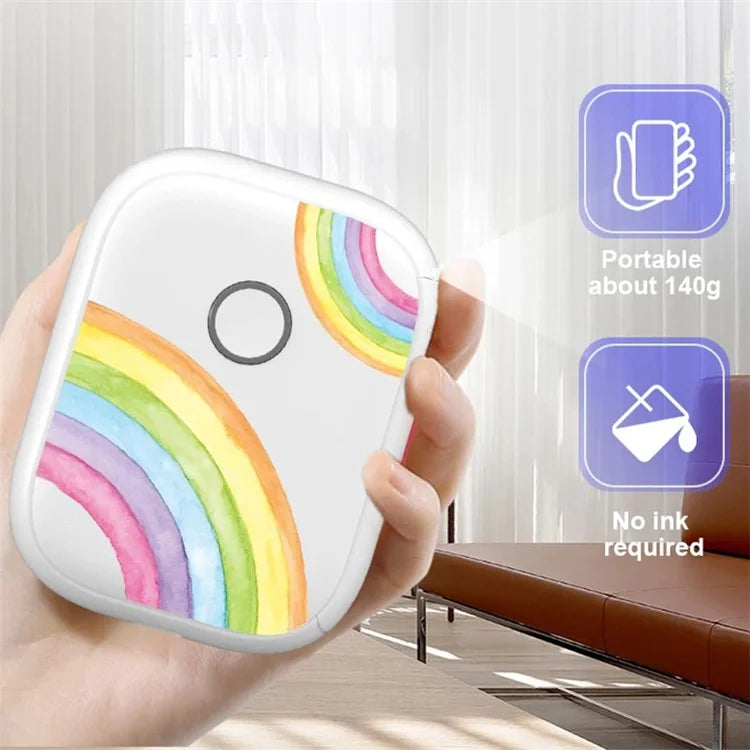 MARKLIFE P12 Mini Home Bluetooth Inkless Thermal Printer Wireless Labels Notes Printer