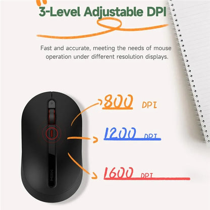 XIAOMI YOUPIN MIIIW MW24PB03 2.4G Wireless Keyboard Mouse Set Computer Mute Keyboard + Mouse, 3rd Gen