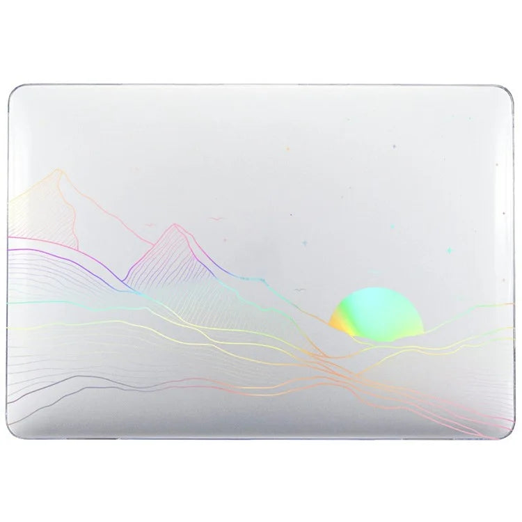 For MacBook Air 13 inch (2022) Case Cold Stamping Laptops PC Hard Shell