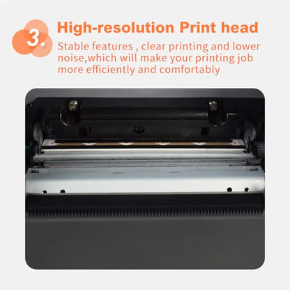 ZJ-8370 83mm Receipt Printer USB+LAN+Bluetooth High-Speed Mini Ticket Invoice Bill Printer