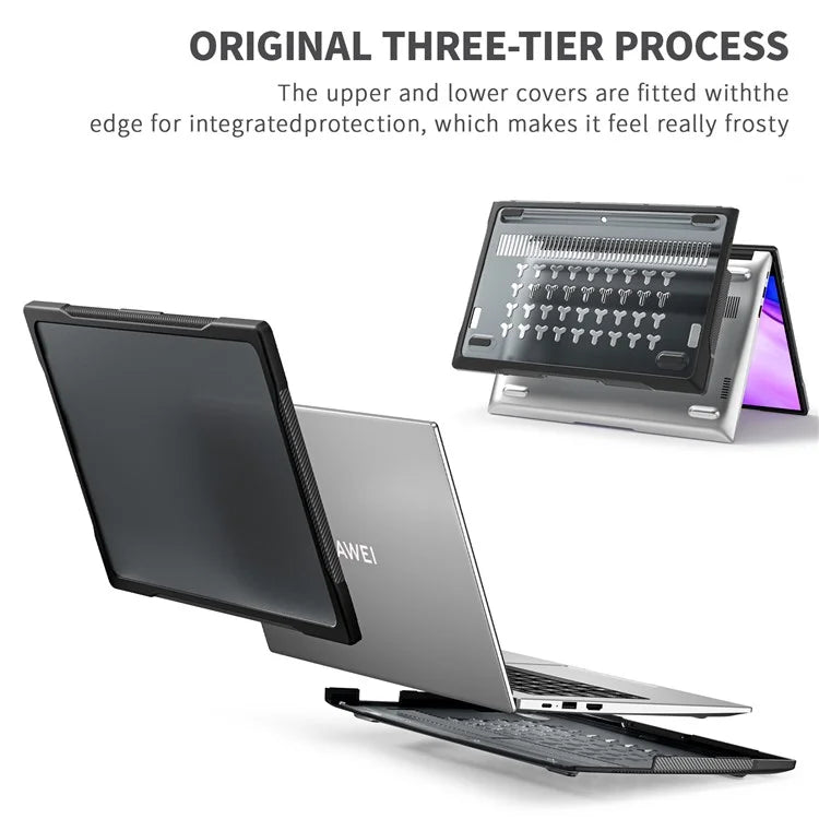 Sailor Series for Huawei MateBook D14 (2023) Laptop Case Dual Layer PC+TPU Protective Cover
