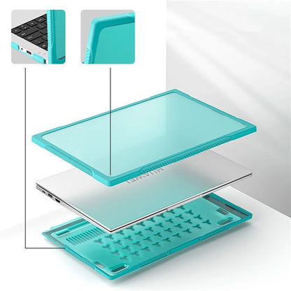 Sailor Series for Huawei MateBook D14 (2023) Laptop Case Dual Layer PC+TPU Protective Cover
