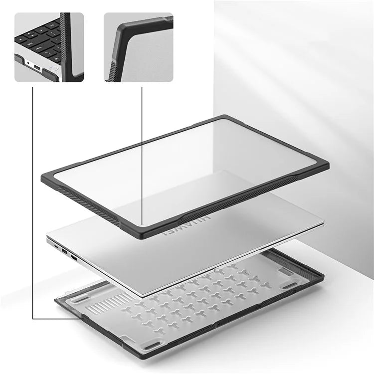 Sailor Series for Huawei MateBook D14 (2023) Laptop Case Dual Layer PC+TPU Protective Cover