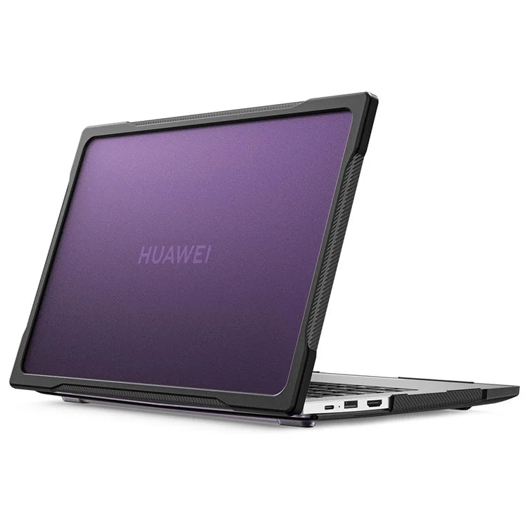 Sailor Series for Huawei MateBook D14 (2023) Laptop Case Dual Layer PC+TPU Protective Cover Purple