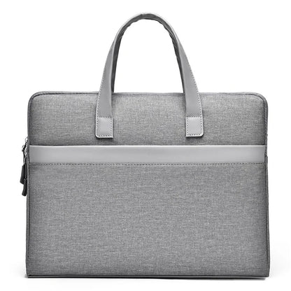 609 14-inch Laptop Handbag Waterproof Oxford Cloth Notebook Storage Bag Carrying Pouch