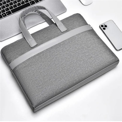 609 14-inch Laptop Handbag Waterproof Oxford Cloth Notebook Storage Bag Carrying Pouch