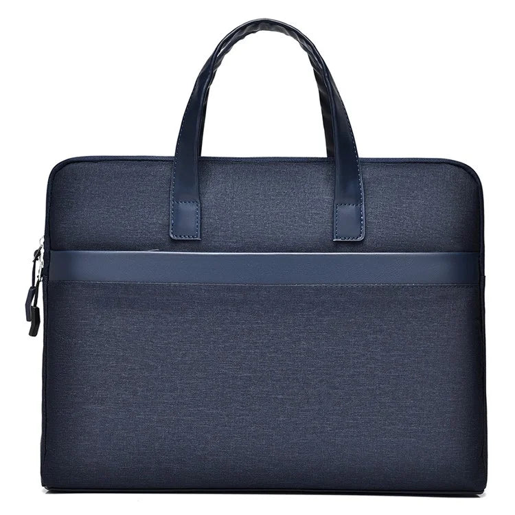 609 14-inch Laptop Handbag Waterproof Oxford Cloth Notebook Storage Bag Carrying Pouch