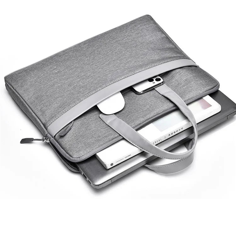 609 14-inch Laptop Handbag Waterproof Oxford Cloth Notebook Storage Bag Carrying Pouch