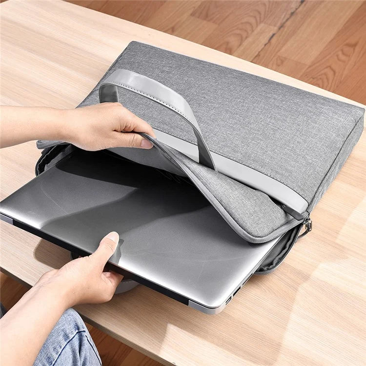 609 14-inch Laptop Handbag Waterproof Oxford Cloth Notebook Storage Bag Carrying Pouch