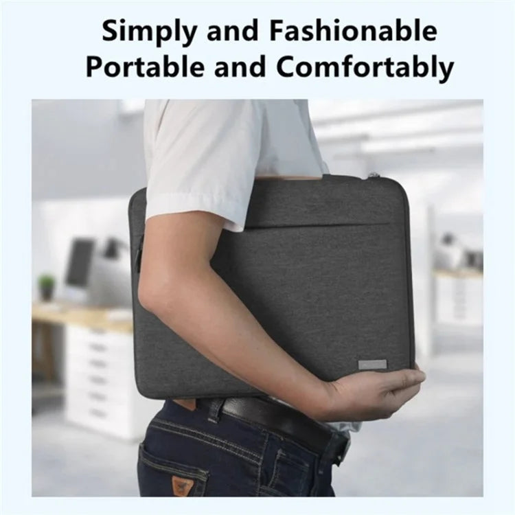 MELCOU 13-inch Laptop Sleeve Case Waterproof Polyester Notebook Carrying Handbag