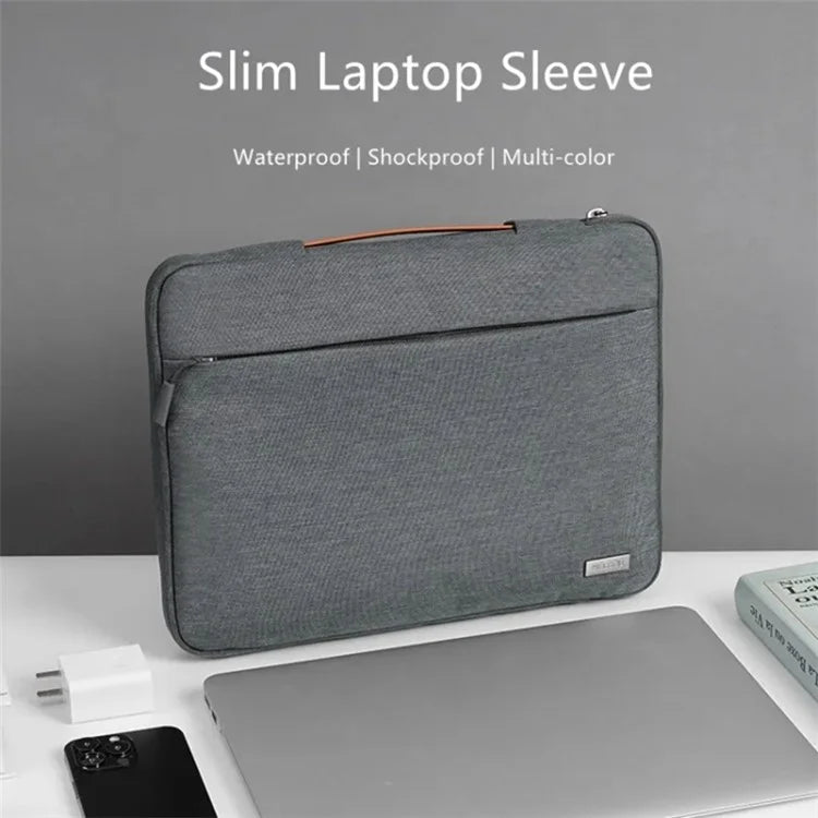 MELCOU 14.2-inch Laptop Sleeve Handbag Soft Liner Waterproof Polyester Notebook Carrying Bag
