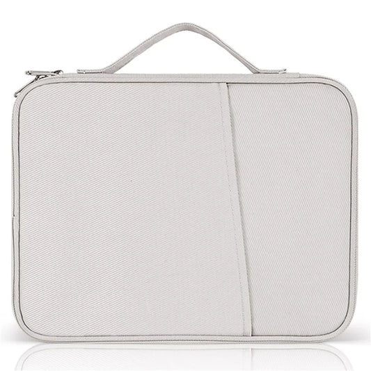 11-inch Laptop Handbag Waterproof Nylon 180 Degree Opening Soft Lining Carrying Pouch