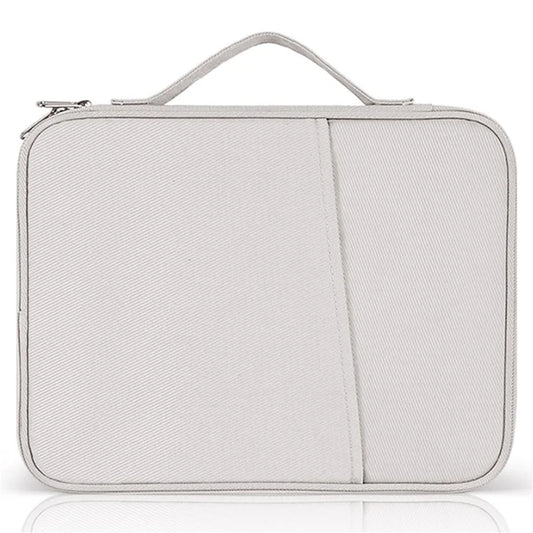 180 Degree Opening 13-inch Laptop Handbag Waterproof Nylon Anti-scratch Carrying Pouch